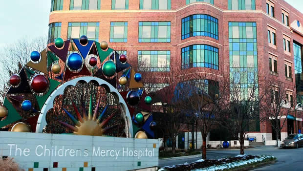 Outside of Childrens Mercy Hospital